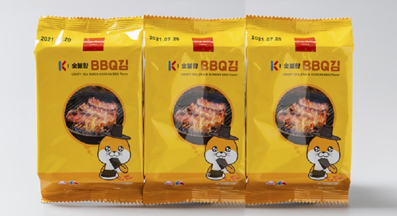 [緣起]美味福韓國OM-BBQ風味海苔3包/組, , large